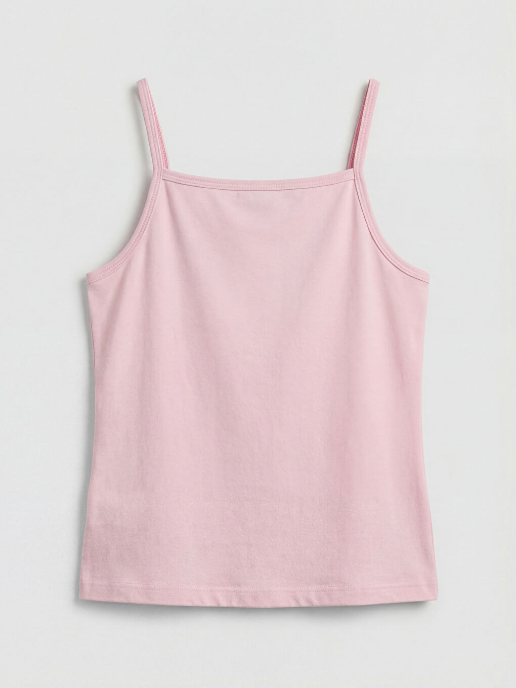 Ekru İp Askılı Kuromi Baskılı Kız Çocuk Atlet-1