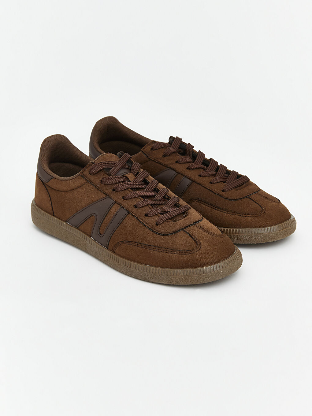 Bej Bağcıklı Erkek Spor Ayakkabı