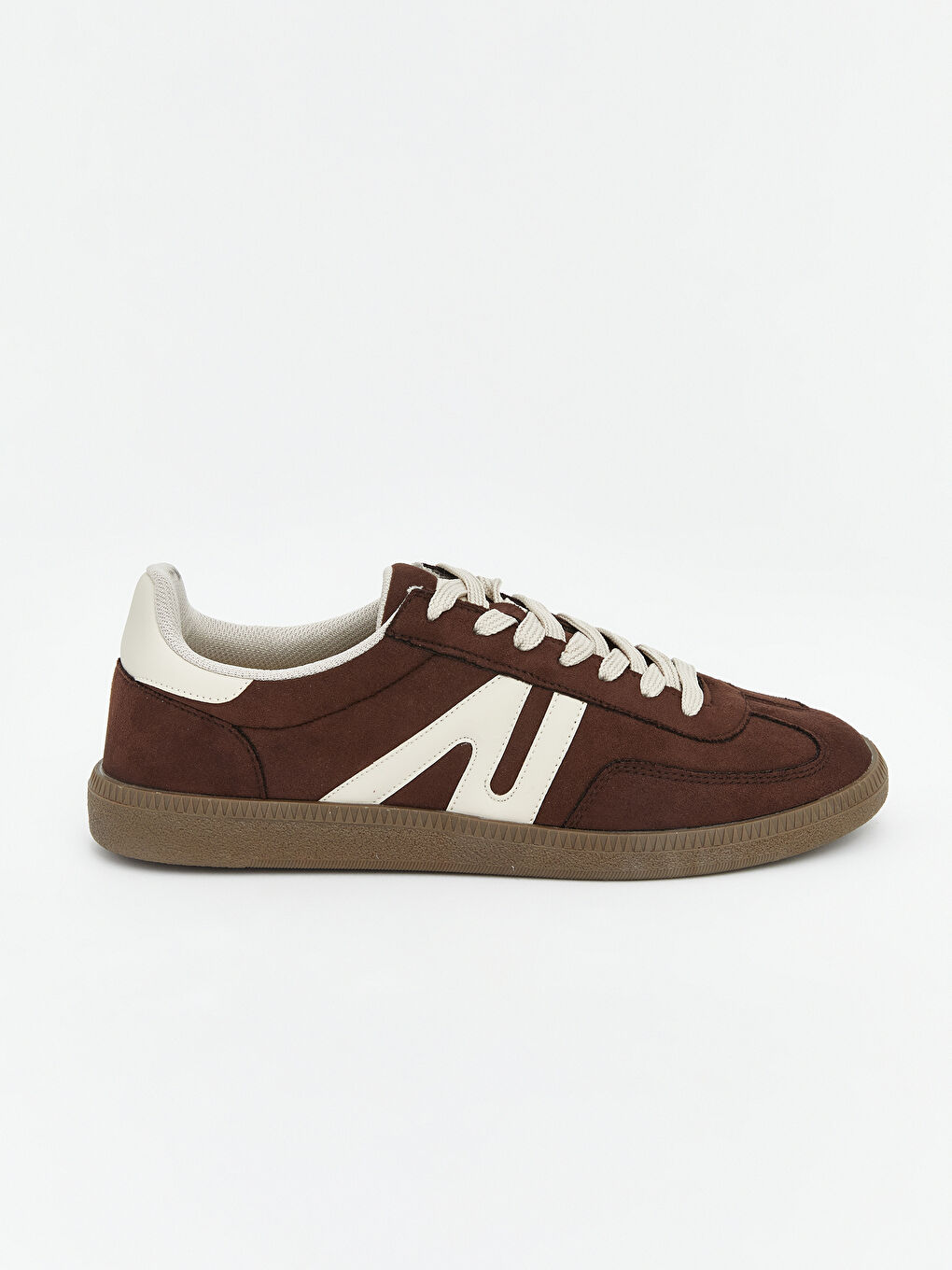 Kahverengi Süet Erkek Sneaker-1