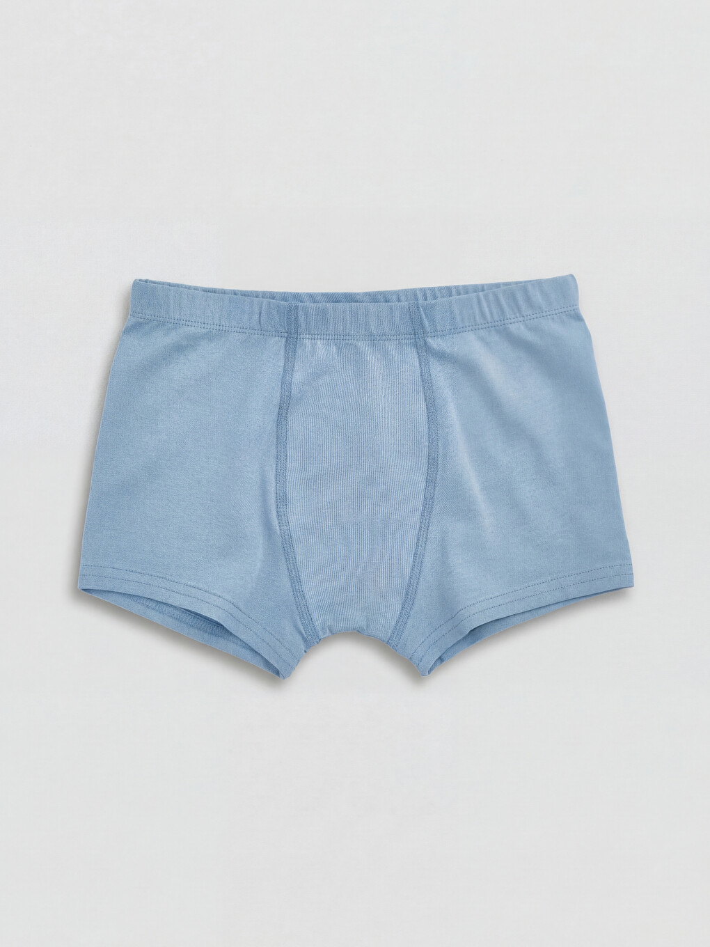 Mavi Beli Lastikli Erkek Çocuk 3'lü Boxer-3