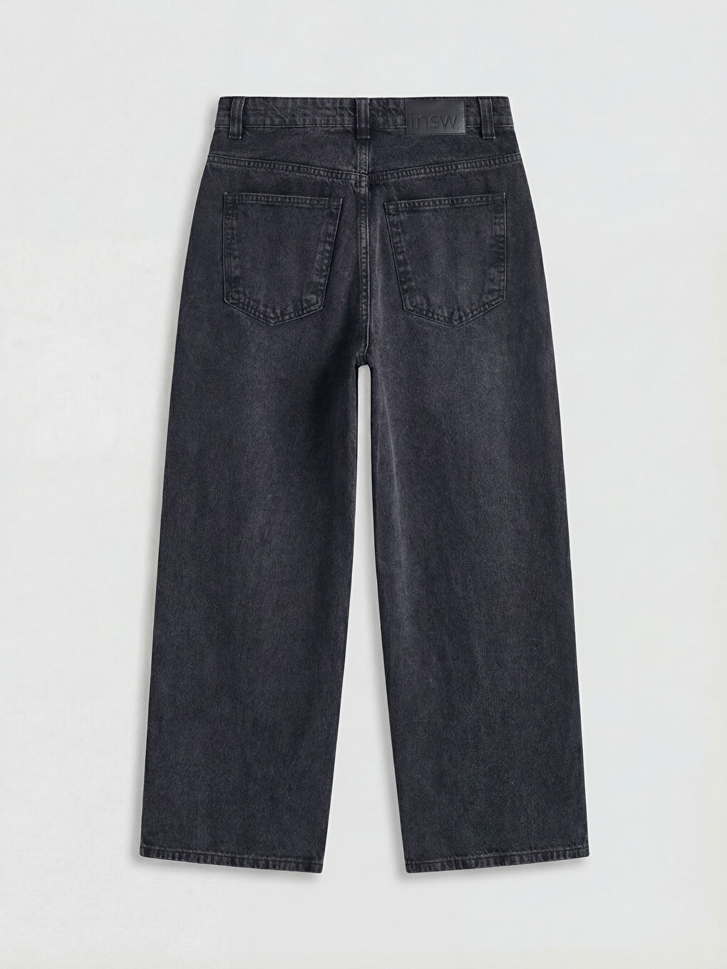 Siyah 710 Loose Fit Erkek Jean Pantolon-1