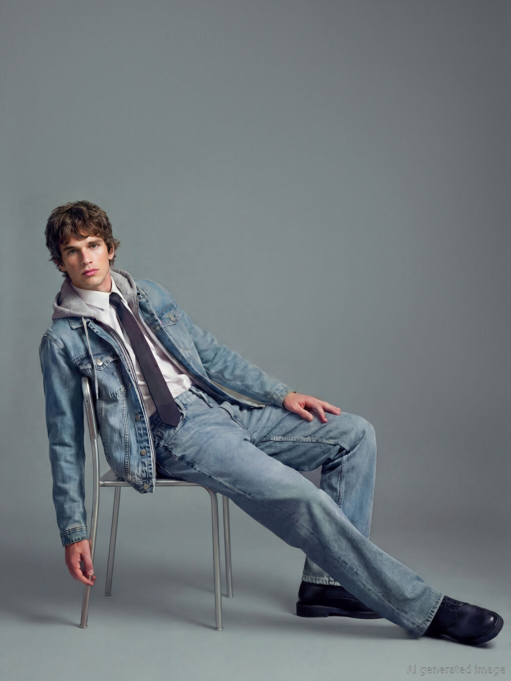 İndigo Straight Fit Erkek Jean Pantolon