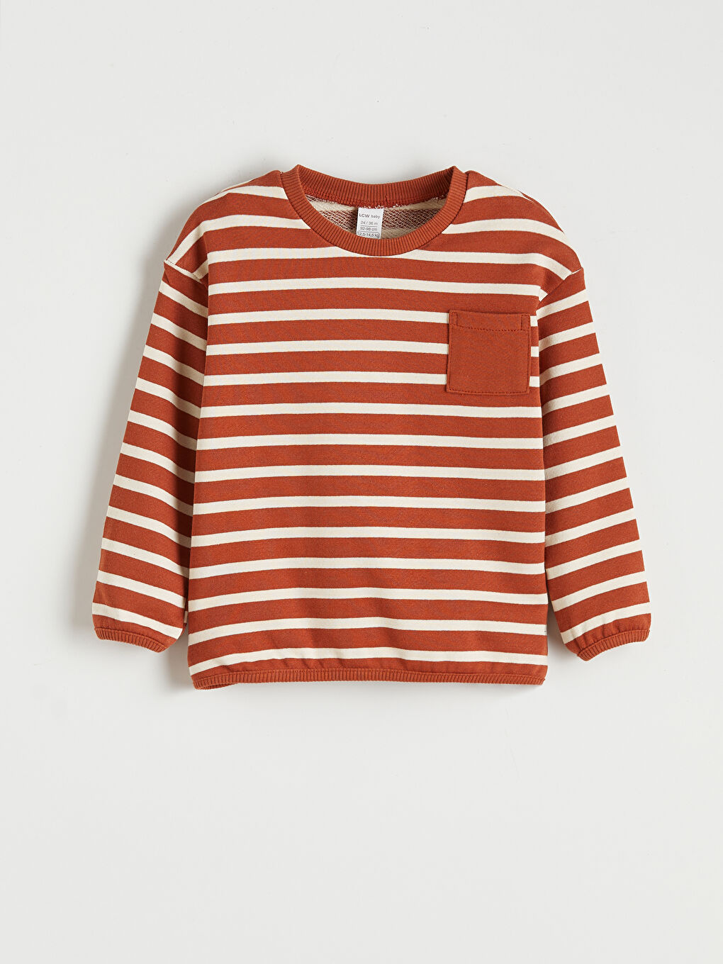 Kahverengi Erkek Bebek Sweatshirt ve Eşofman Altı Takım-1