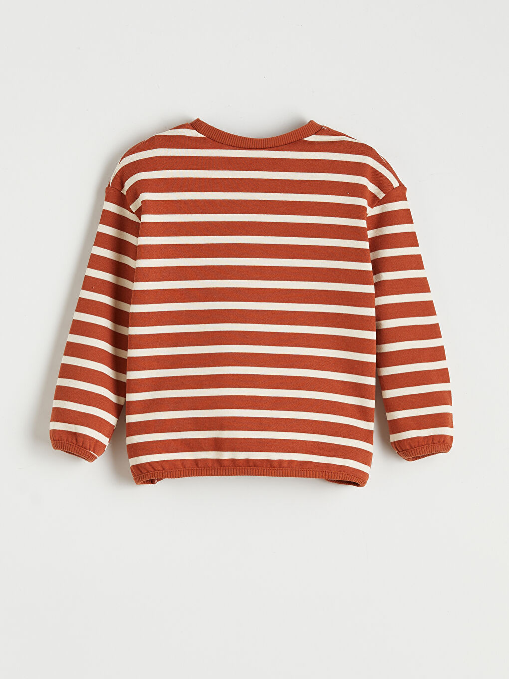 Kahverengi Erkek Bebek Sweatshirt ve Eşofman Altı Takım-2