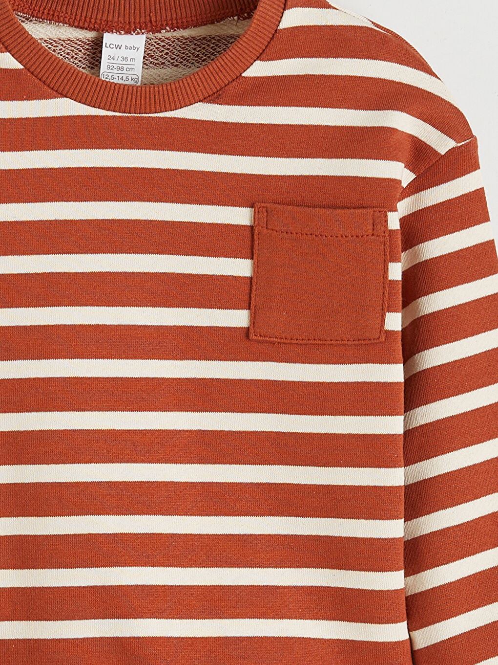 Kahverengi Erkek Bebek Sweatshirt ve Eşofman Altı Takım-5