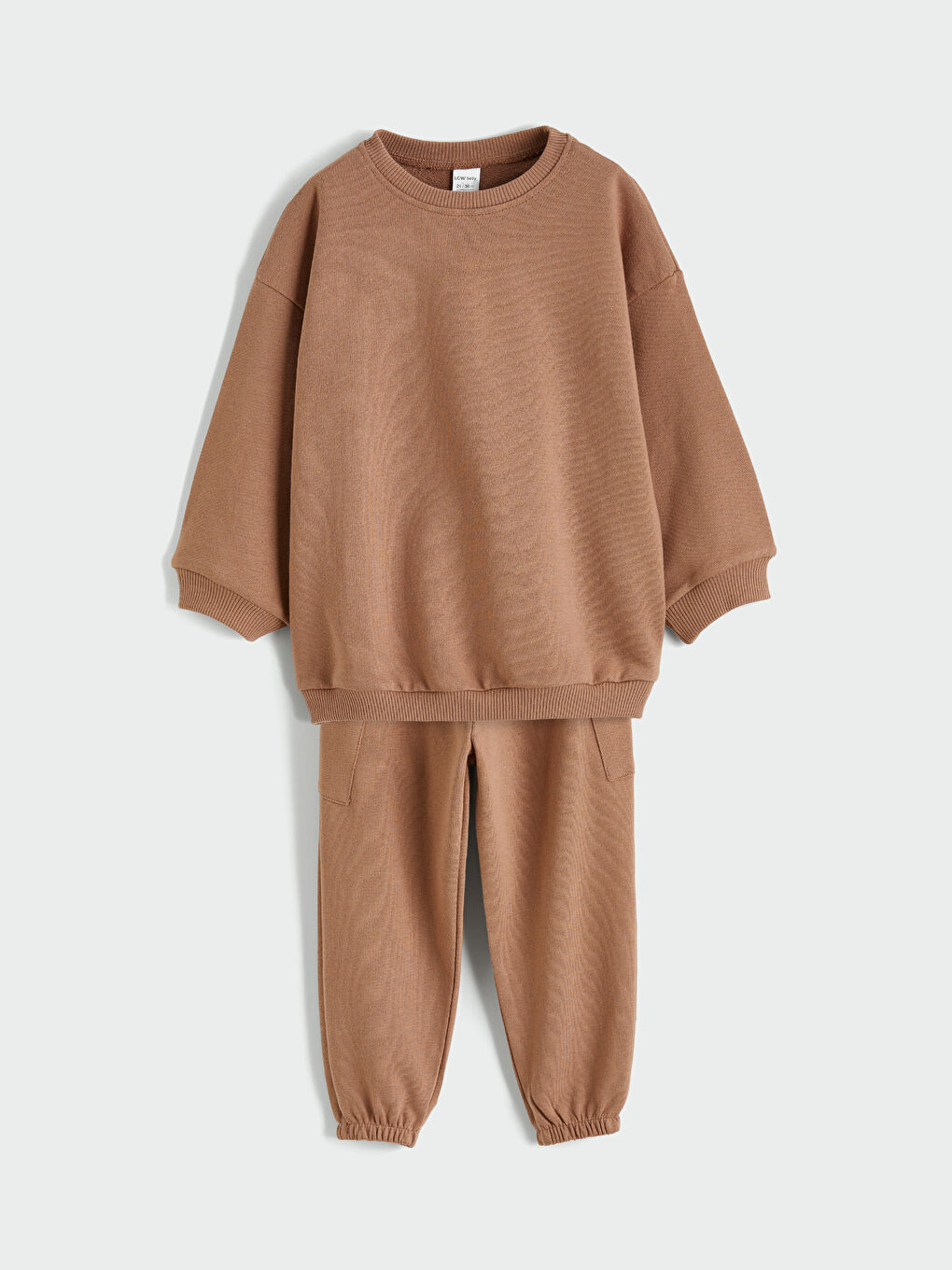 Kahverengi Erkek Bebek Eşofman Takımı