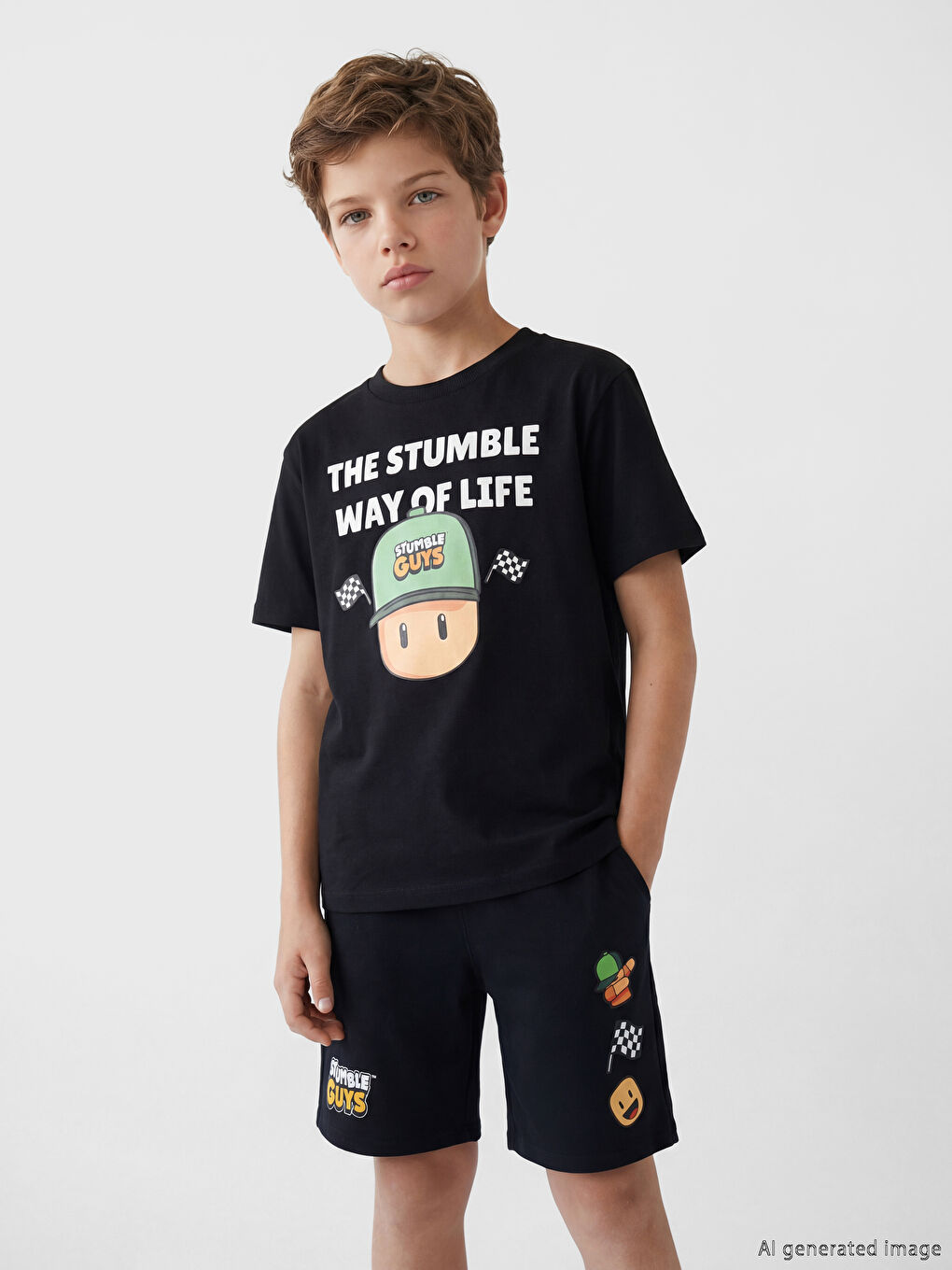 Boy BLACK T-Shirt-1