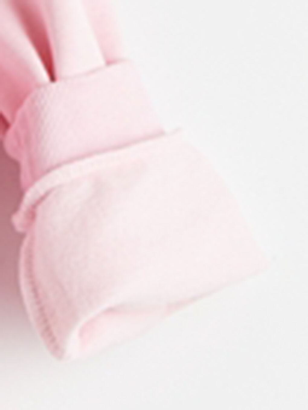 Pembe Bisiklet Yaka Marie Baskılı Kız Bebek Kalın Sweatshirt-1