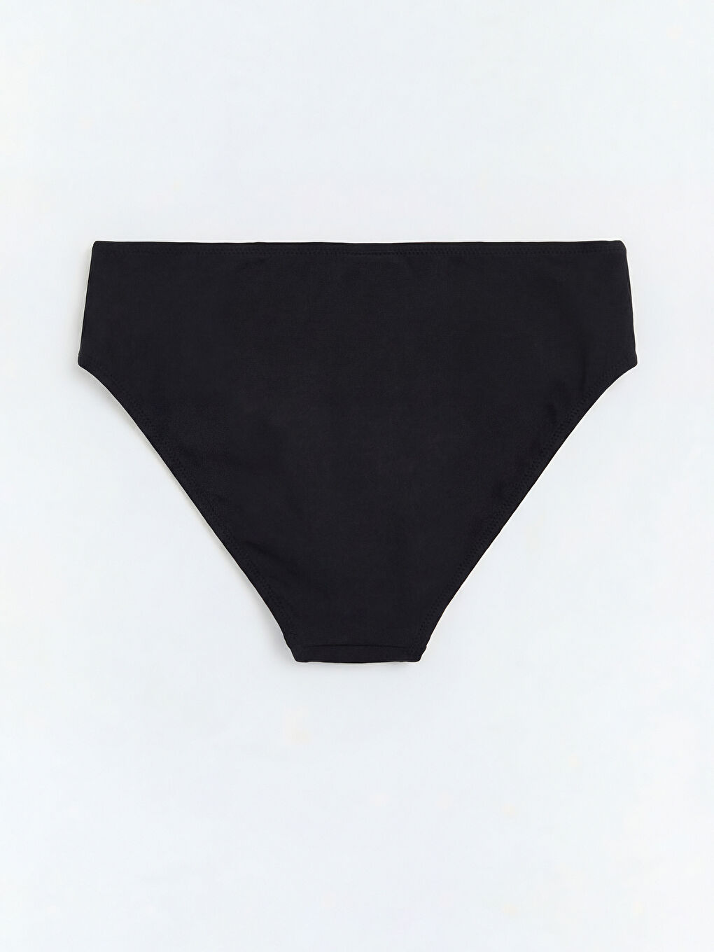 Siyah Kadın Düz Bikini Alt-1