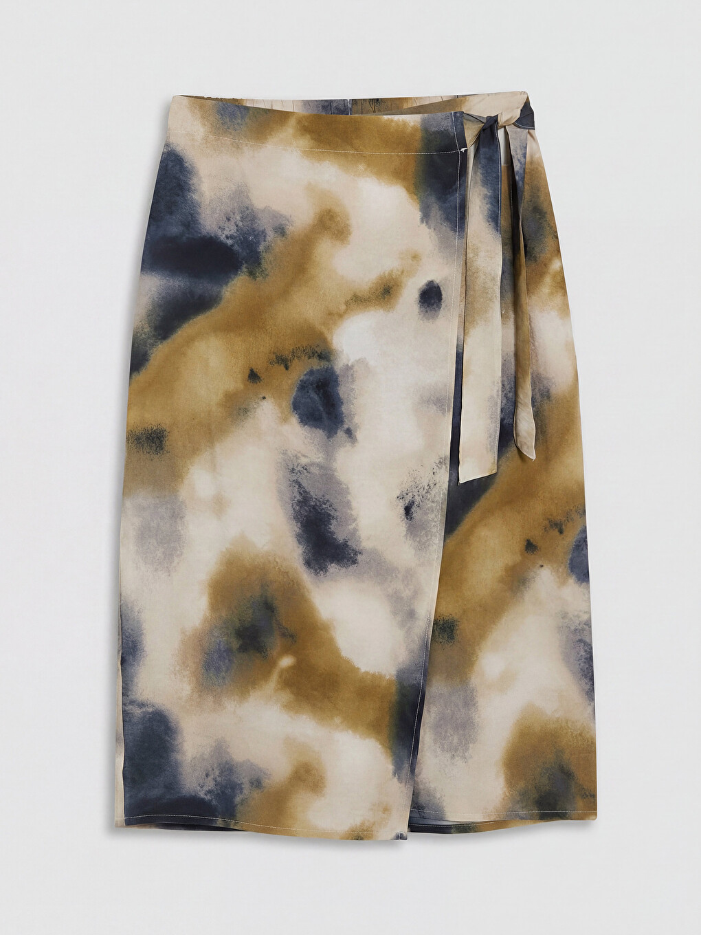 Woman Green Skirt-4
