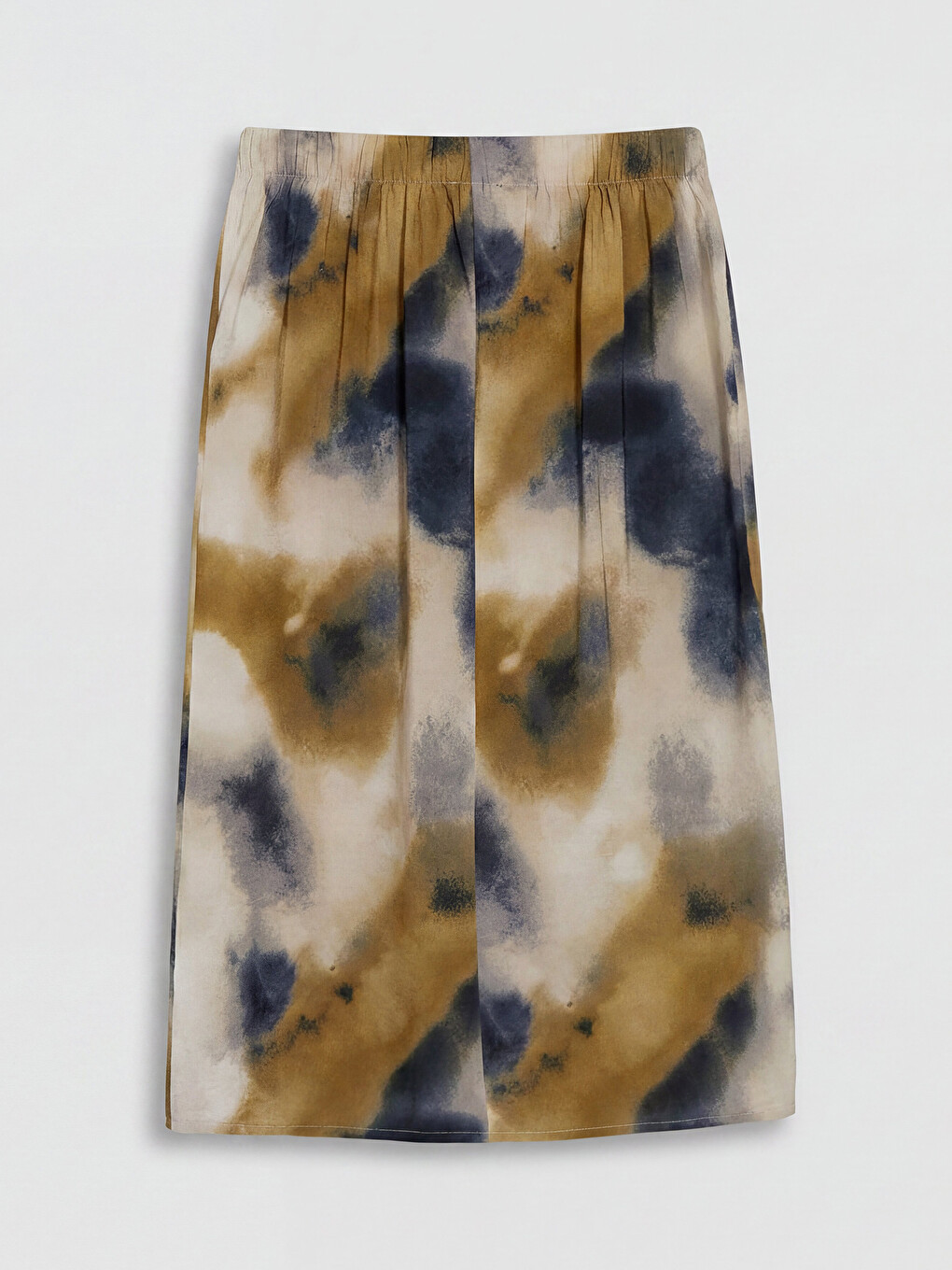 Woman Green Skirt-5