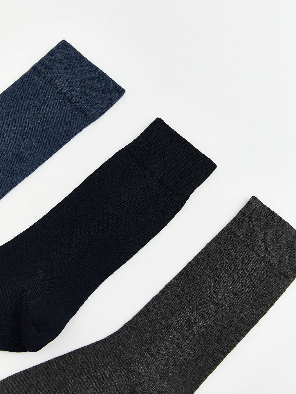 Lacivert Erkek Soket Çorap 3'lü-1