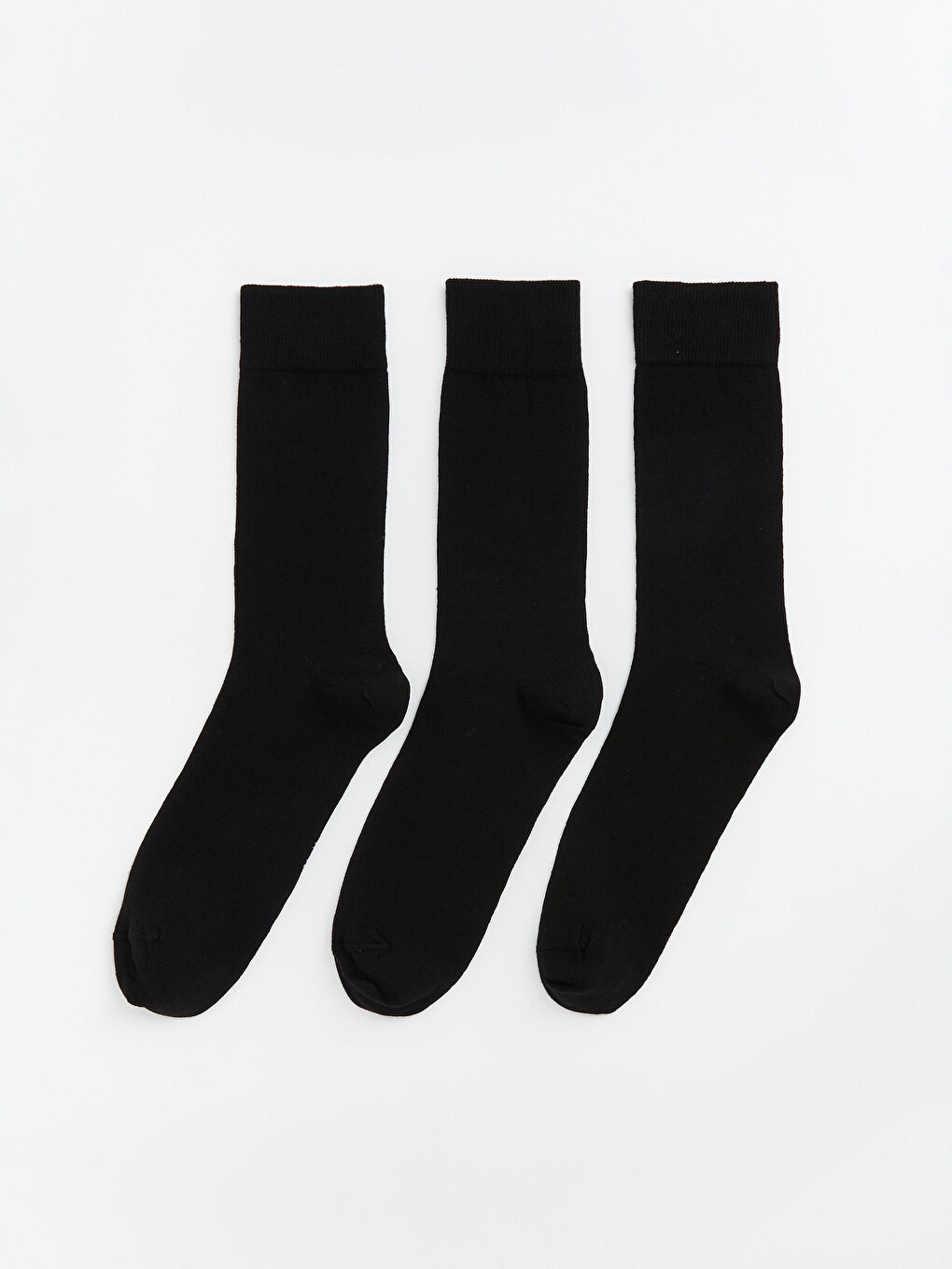 Siyah Erkek Soket Çorap 3'lü