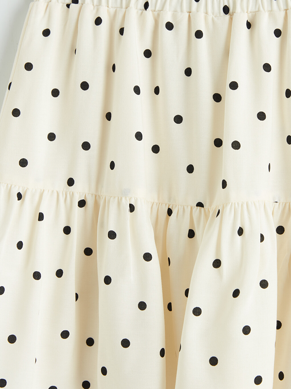 Elastischer Bund Mädchen Polka-Dot-Skort-2