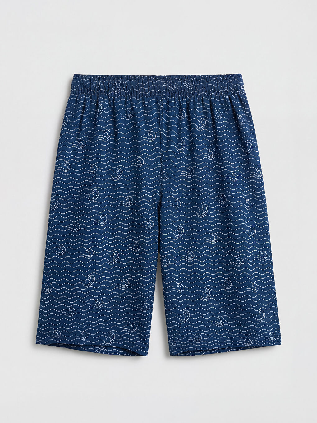 طقم بيجامة قصيرة بياقة دائرية للأولاد-2