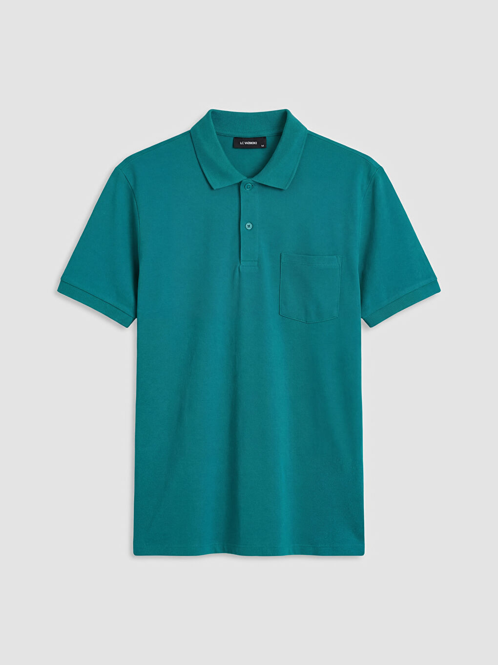 Yeşil Polo Yaka Erkek Tişört