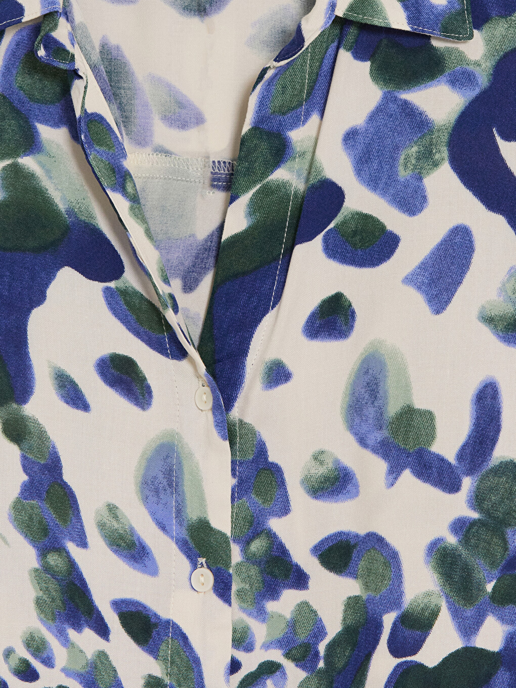 Woman Blue Shirt-5
