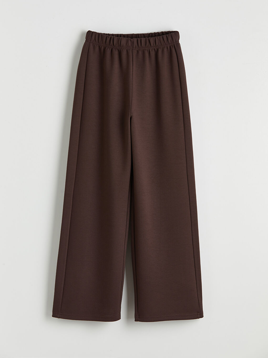 Kahverengi Capyfun Baskılı Kız Çocuk Soft Touch Tişört ve Eşofman Altı-4