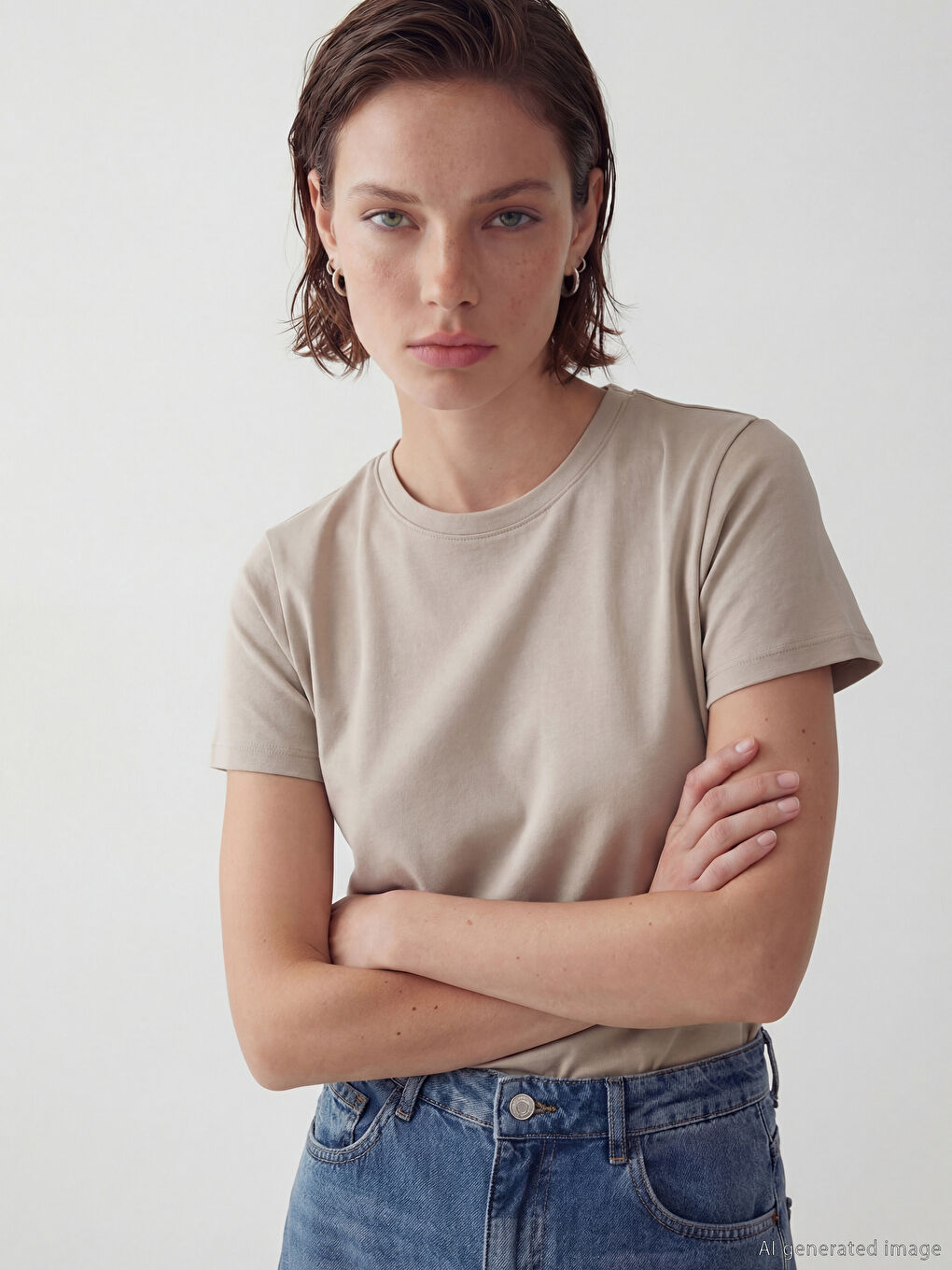 Crew Neck Women's T-Shirt