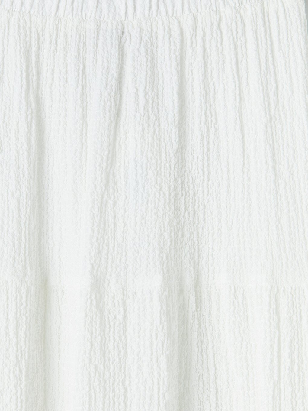 Woman White Skirt-6