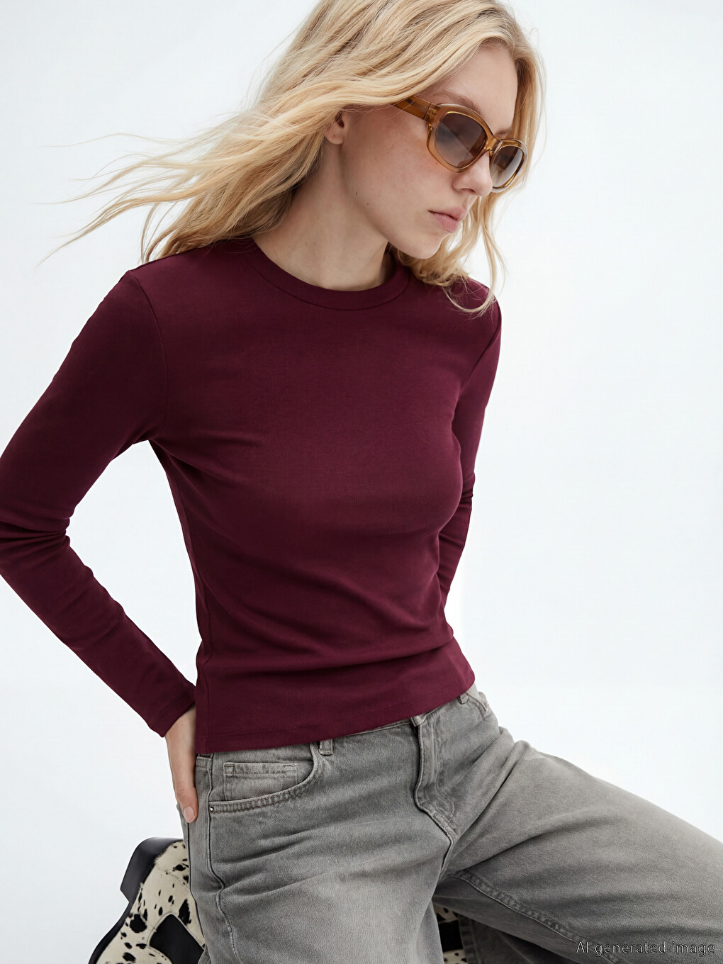 Crew Neck Women's Body