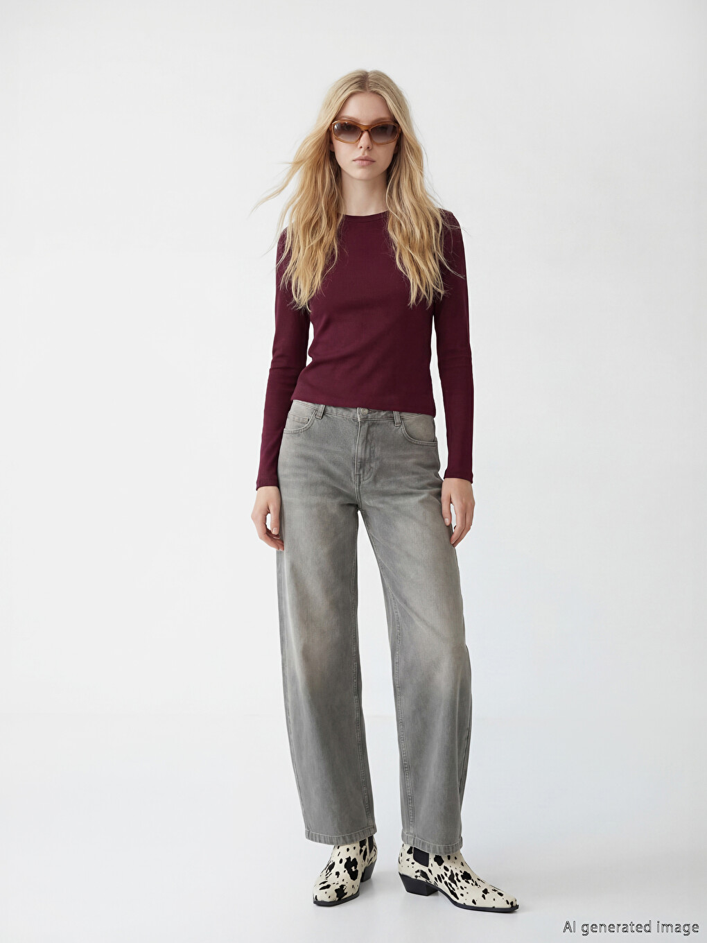 Crew Neck Women's Body-1