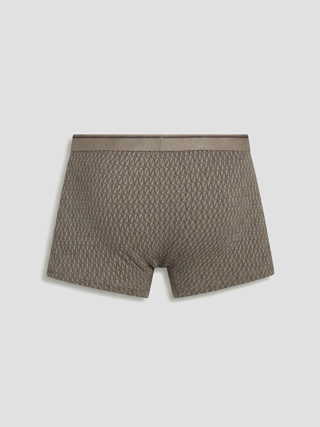 Bej Standart Kalıp Pamuklu Esnek Erkek Boxer 3'lü-2