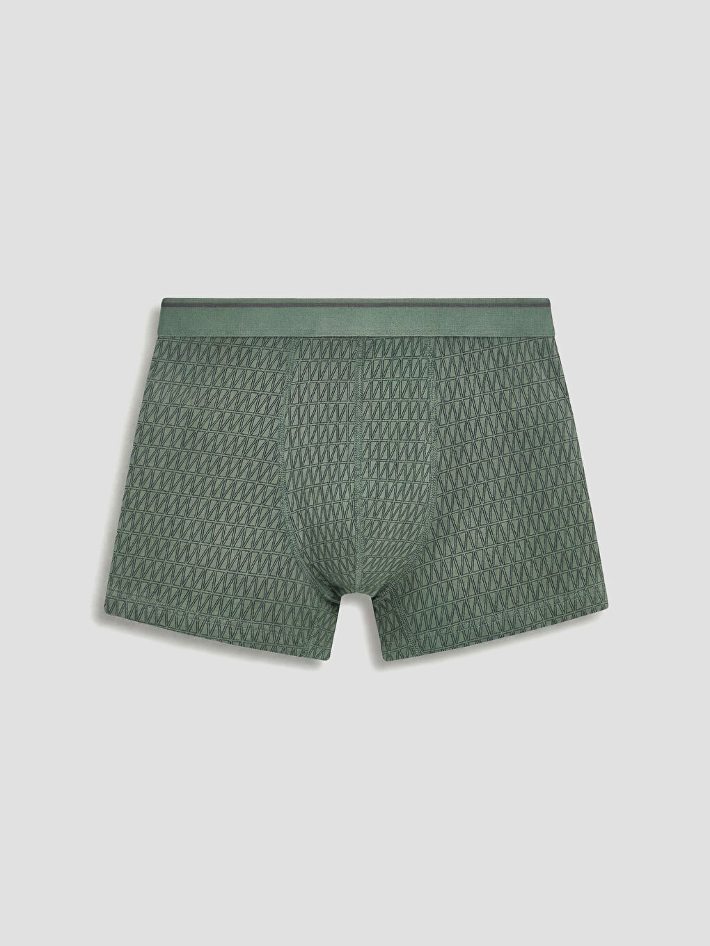 Bej Standart Kalıp Pamuklu Esnek Erkek Boxer 3'lü-3