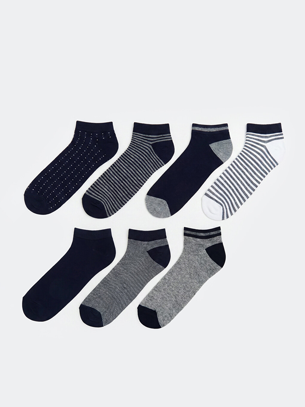 Chaussettes D'entraînement À Motifs Pour Homme Lot De 7 Pièces