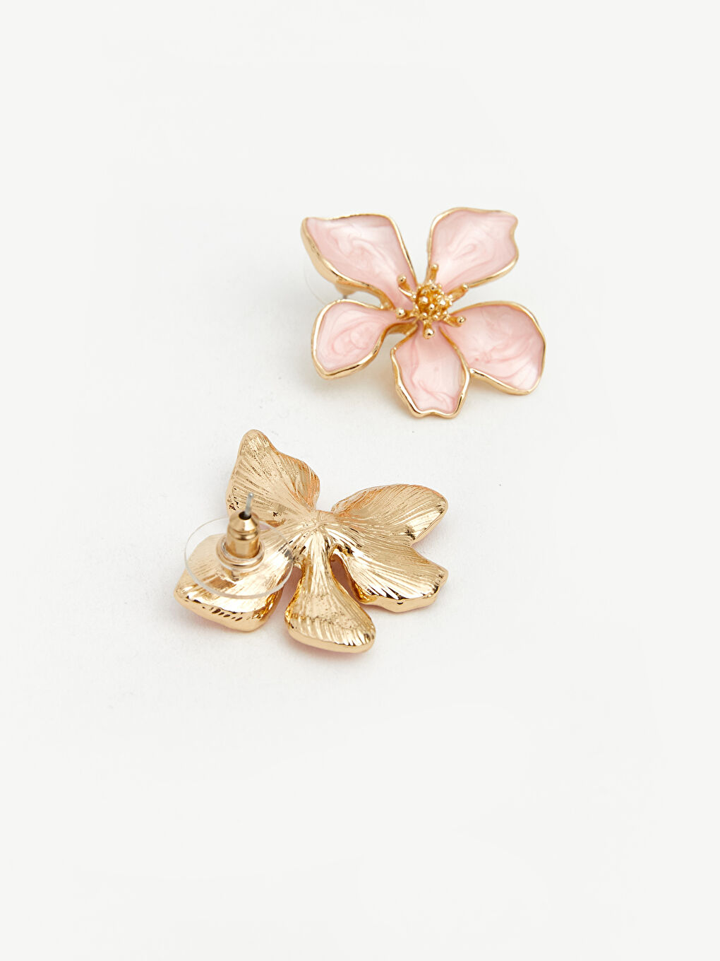 Karışık Çiçek Figürlü Kadın Küpe-1