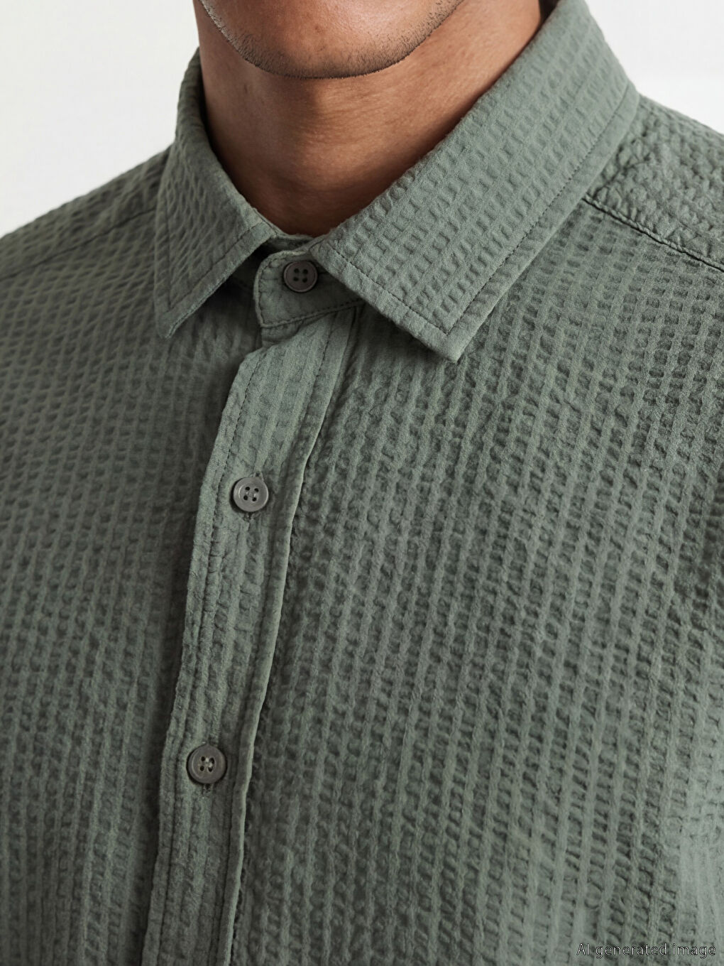 قميص سادة بقماش دوبي-2