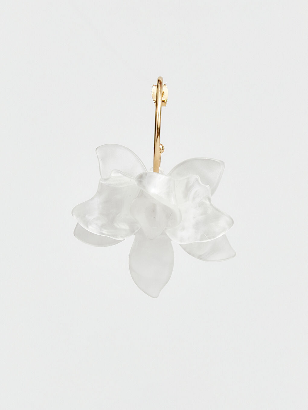 Karışık Çiçek Figürlü Kadın Küpe	-1