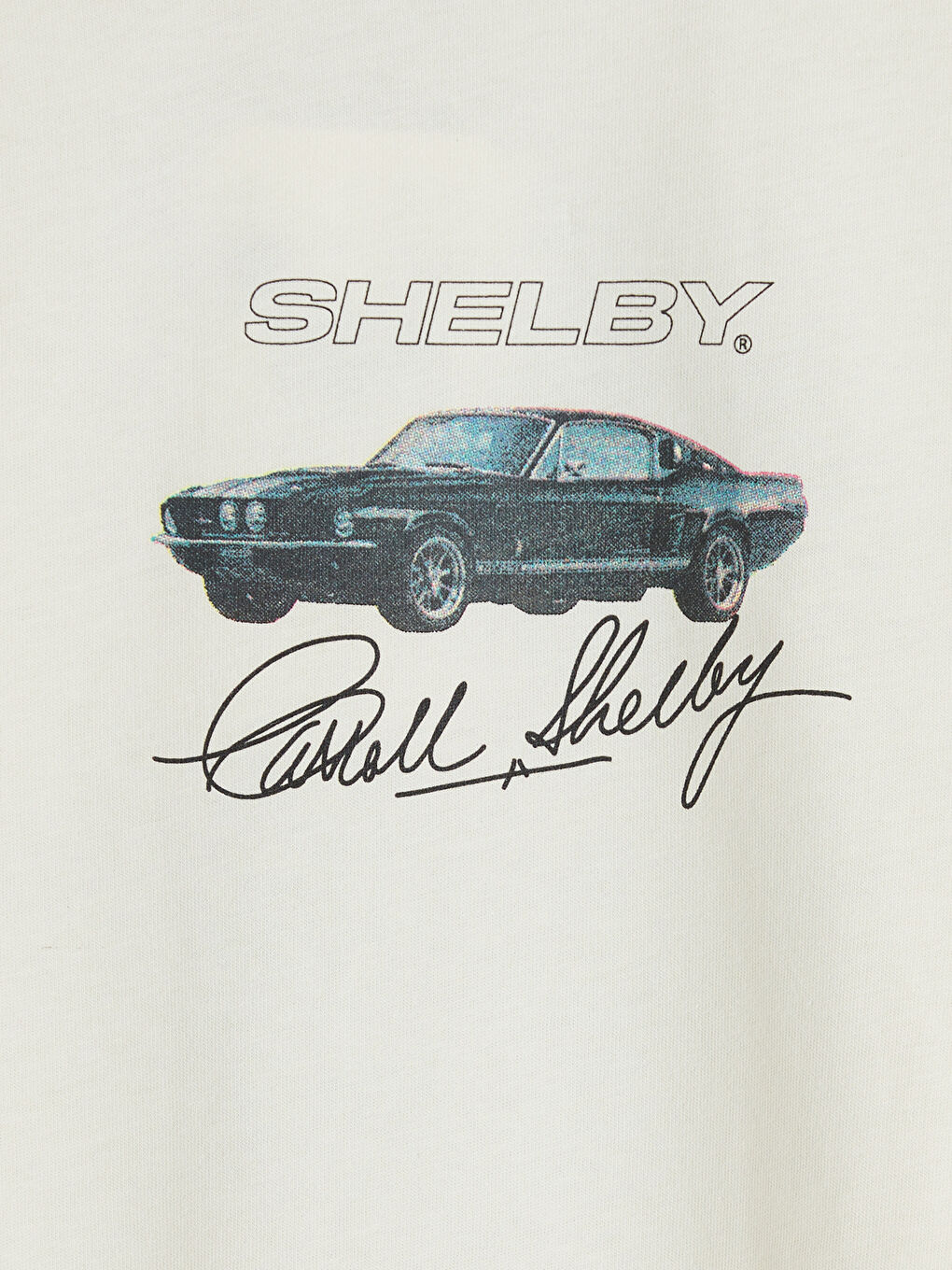 Bej Bisiklet Yaka Shelby Lisanslı Erkek Çocuk Tişört-2