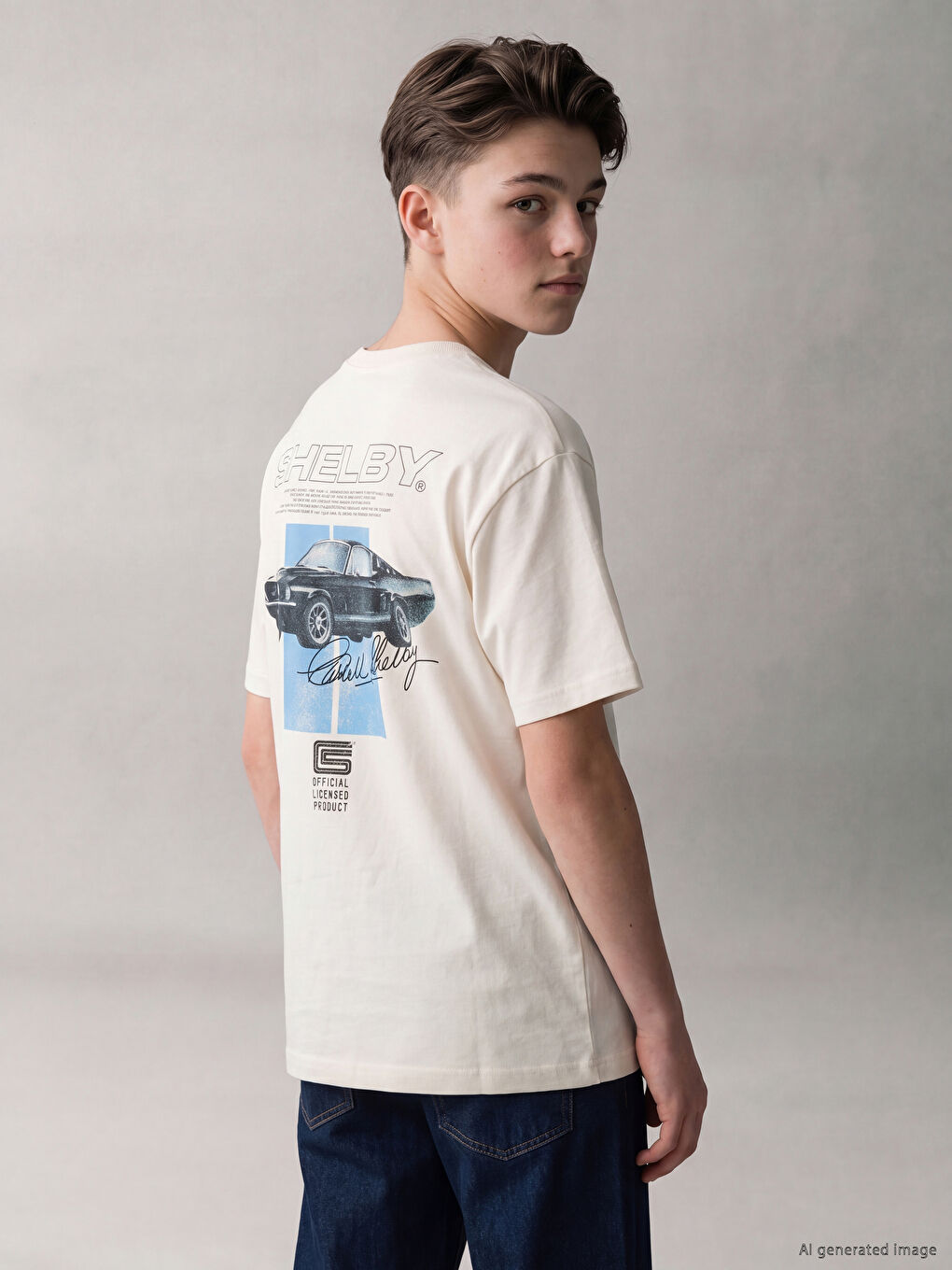 Crew Neck Shelby Licensed Boys' T-Shirt