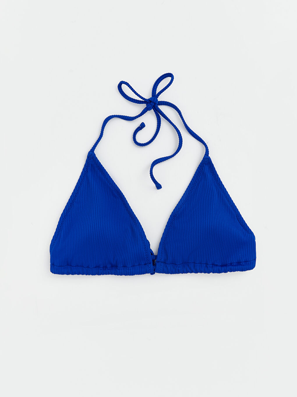 Mavi Boyundan Bağlamalı Kadın Bikini Üstü
