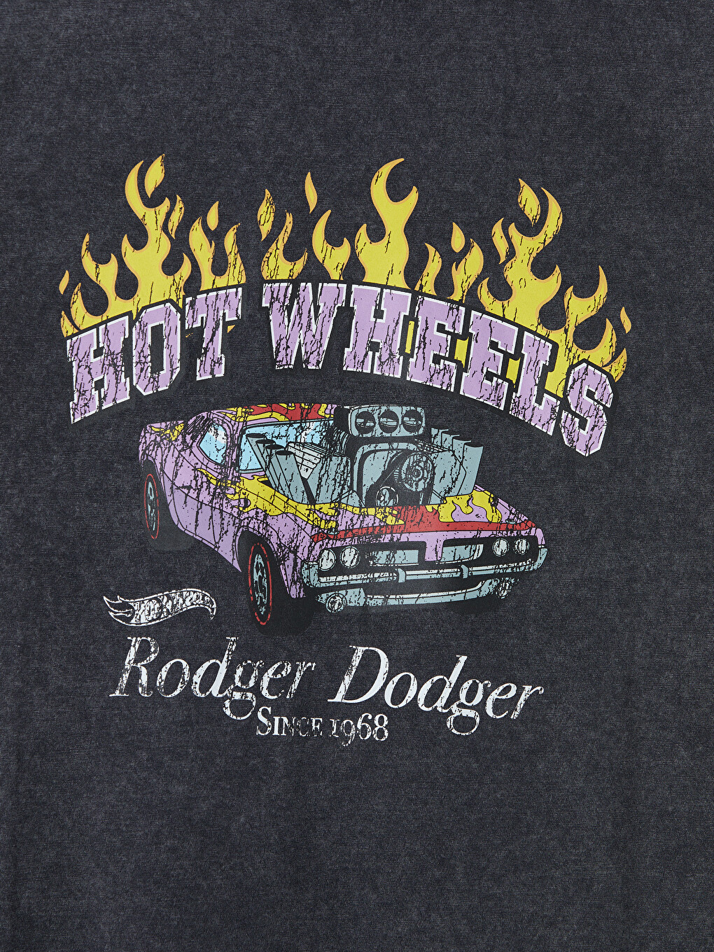Hot Wheels Printed 100% Cotton Women's T-shirt-6