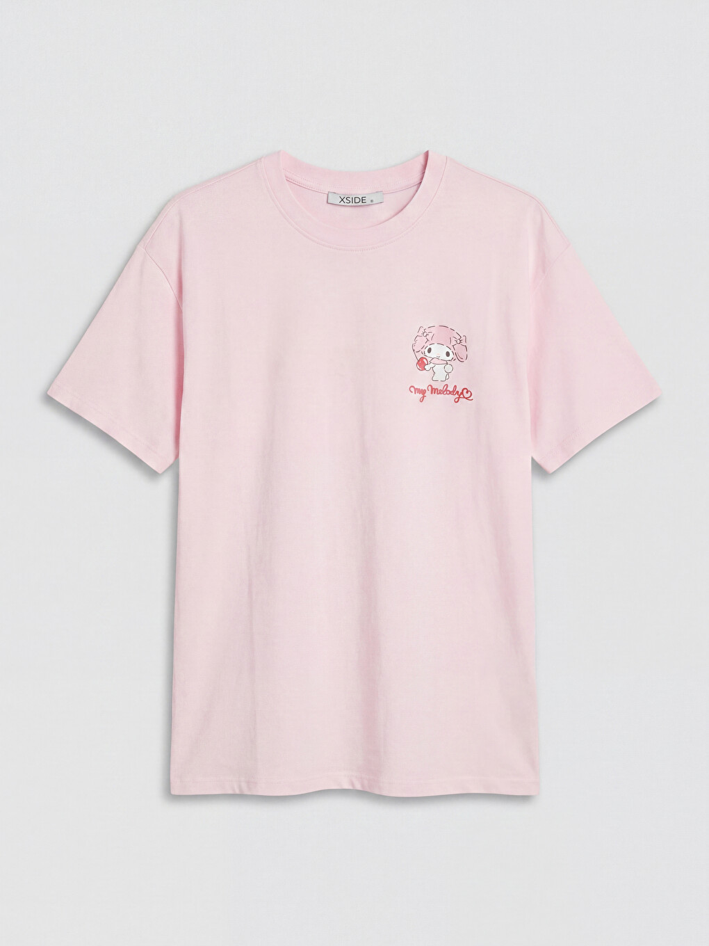 T-shirt My Melody I Stampuar 100% Pambuk Për Gra-4