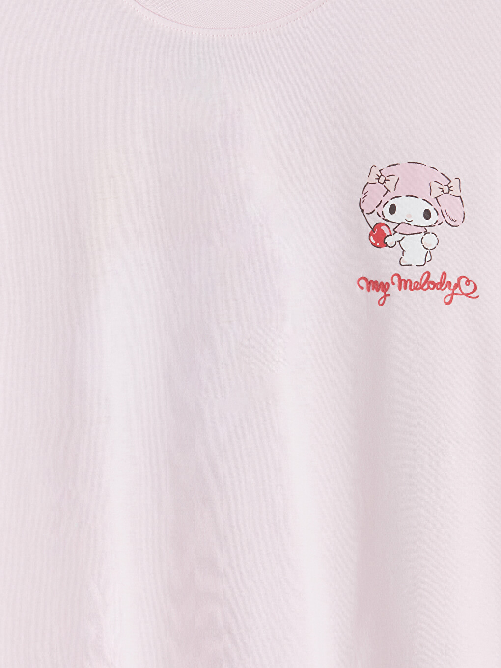 T-shirt My Melody I Stampuar 100% Pambuk Për Gra-6