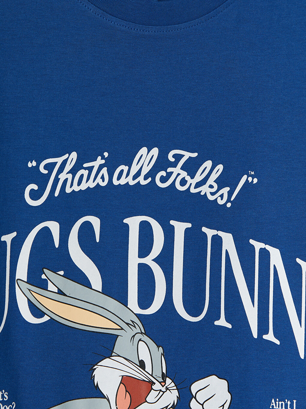 Bugs Bunny Printed Women's T-shirt-5