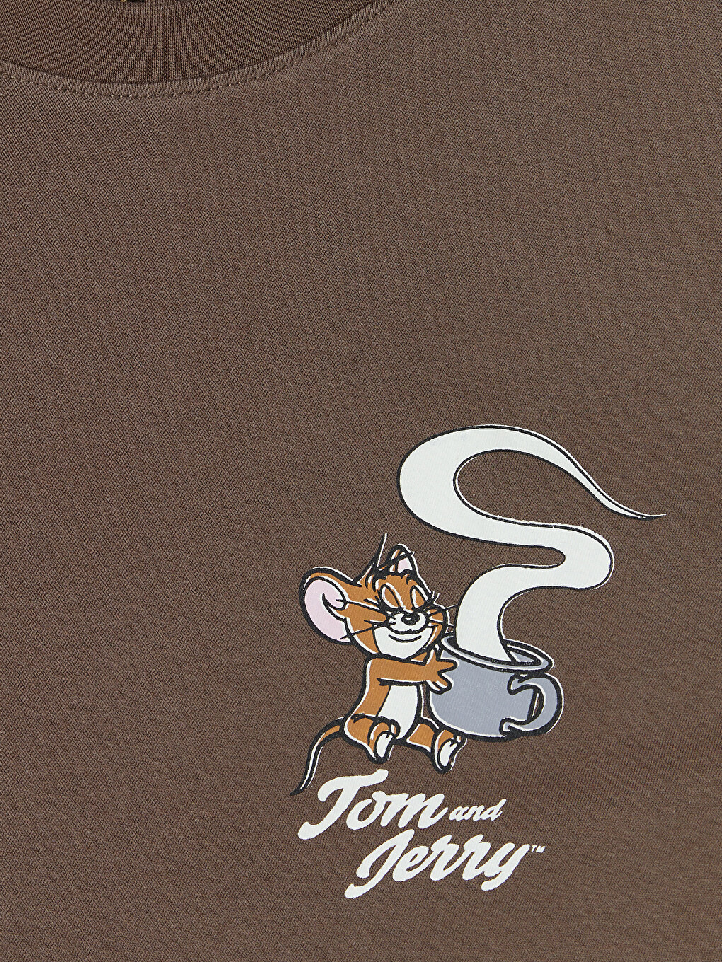 Tricou imprimat Tom & Jerry pentru femei-5