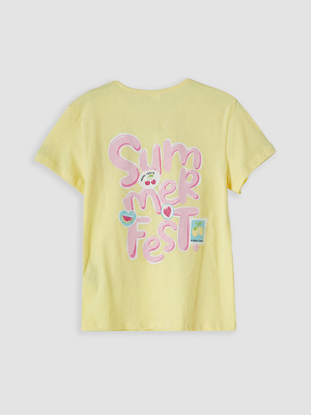 Girl Yellow T-Shirt-2