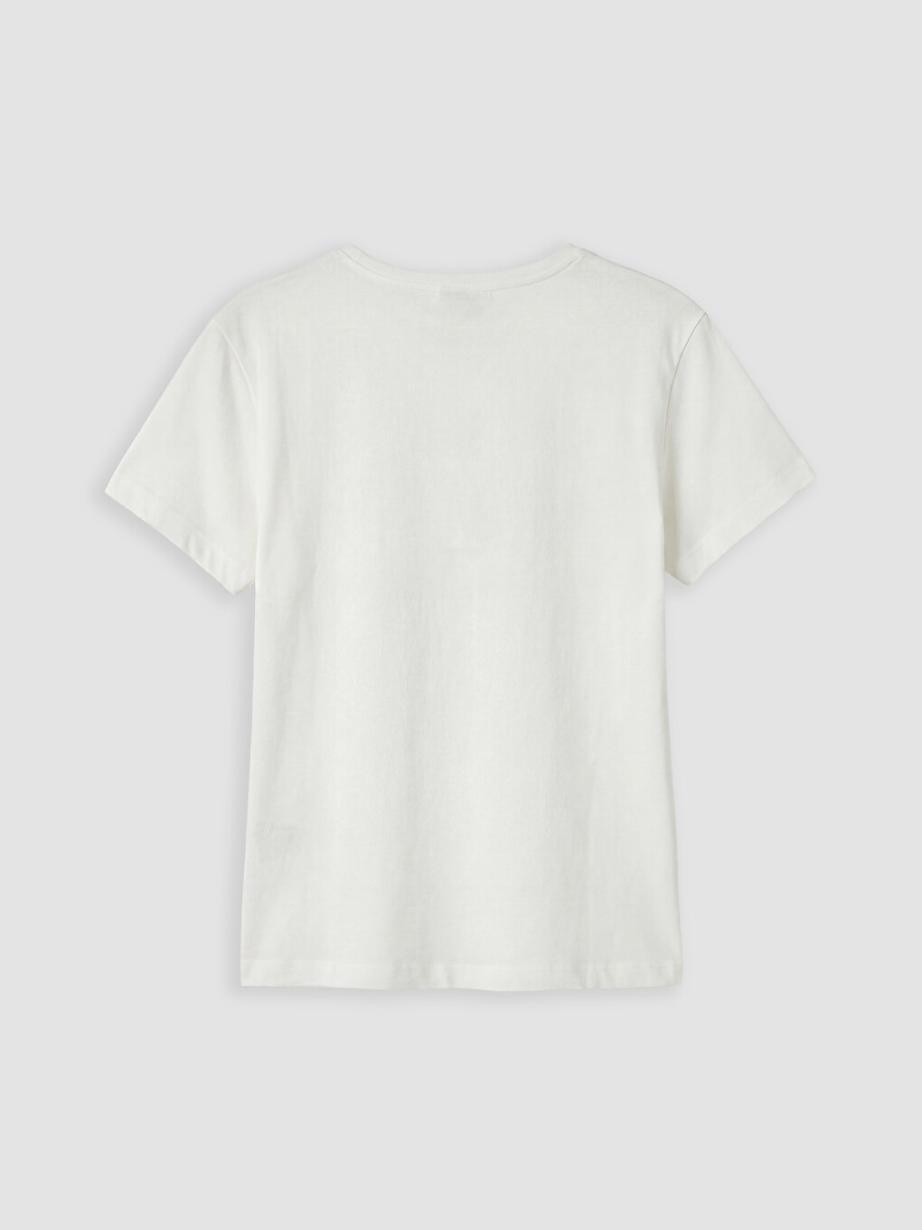 Girl White T-Shirt-1