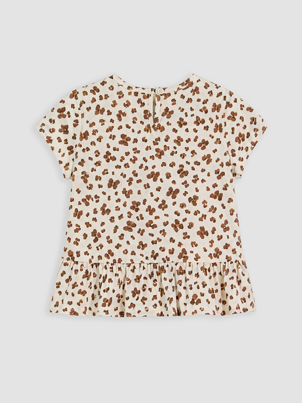 Bow Detailed Girls' T-Shirt 2 Pack-6