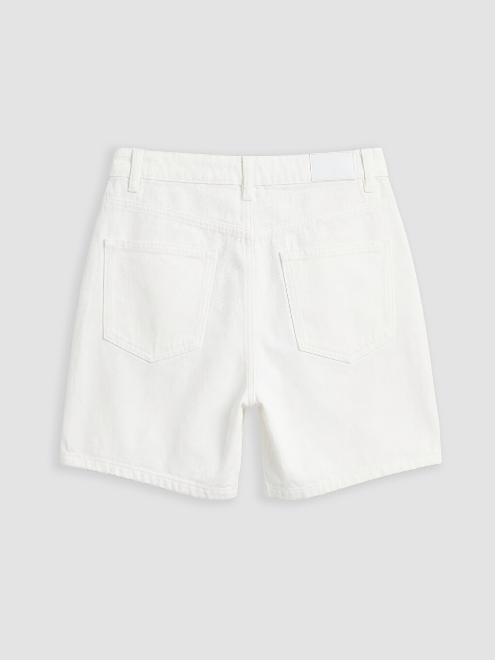 Regular Fit Women's Jean Shorts-5
