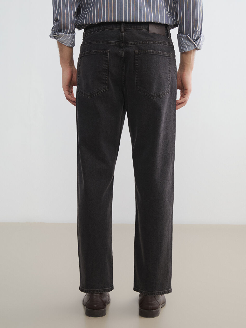 Kahverengi 700 Straight Fit Erkek Jean Pantolon-3