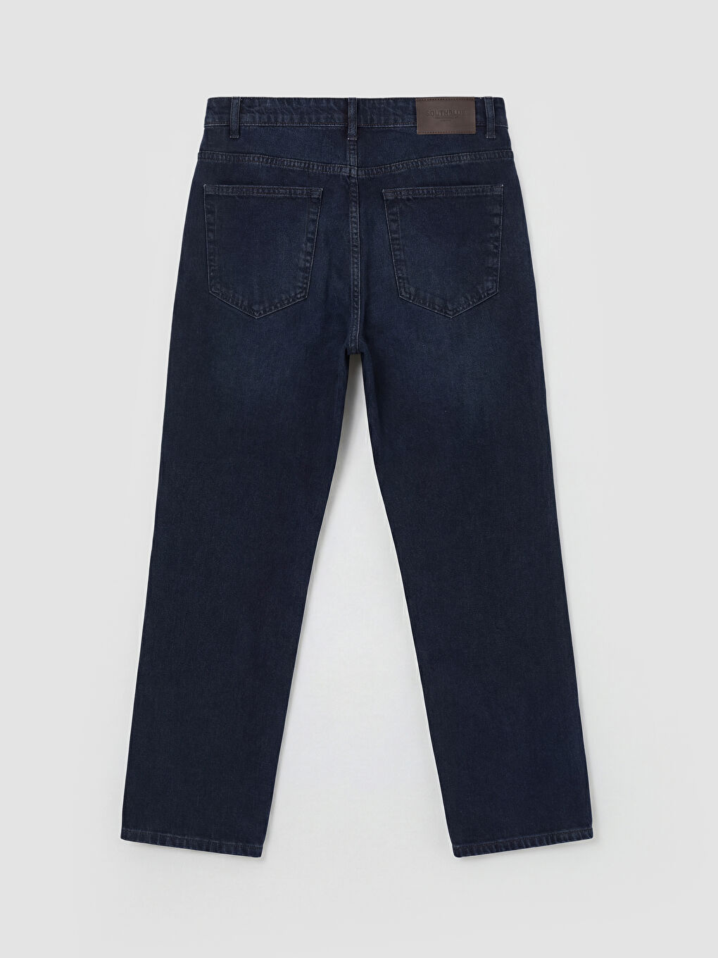 İndigo Straight Fit Erkek Jean Pantolon-1