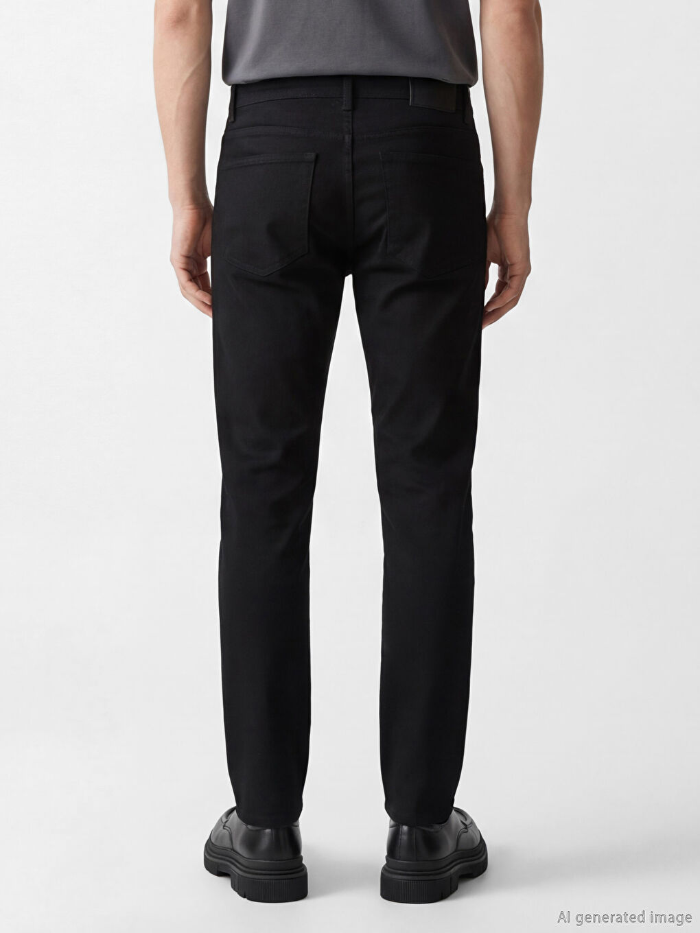 Siyah 779 Regular Fit Erkek Jean Pantolon-3