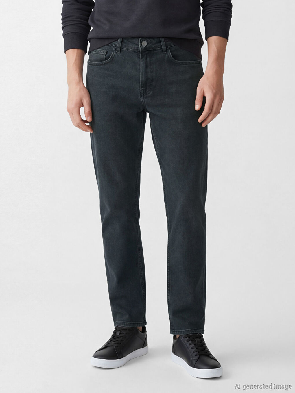 Antrasit 779 Regular Fit Erkek Jean Pantolon-1