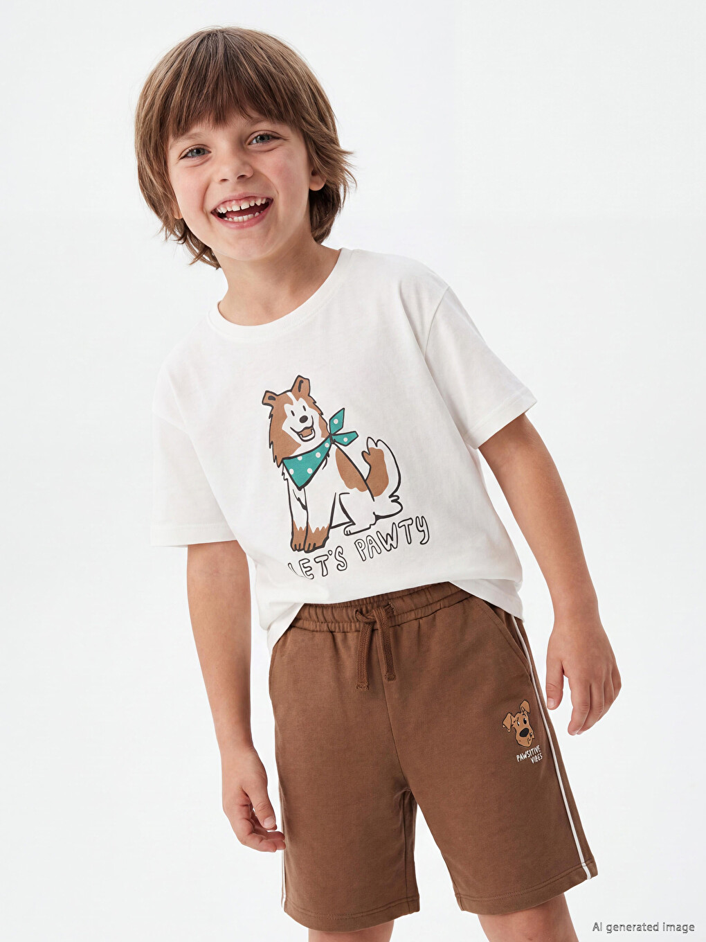 Boys' Printed Shorts-1