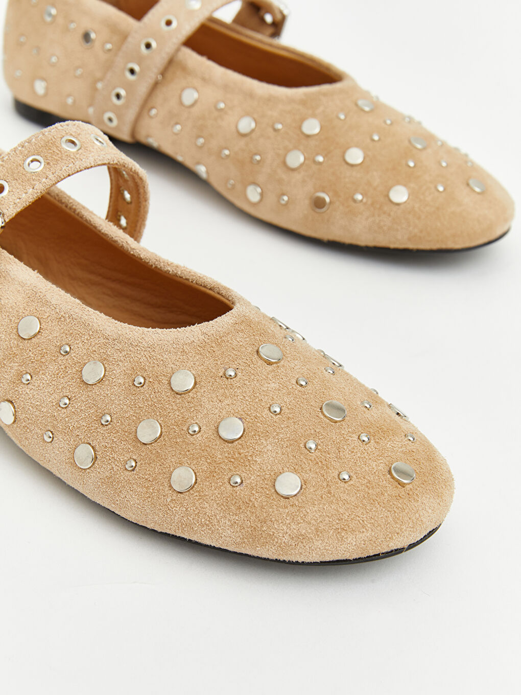 Bej Süet Kadın Babet-2